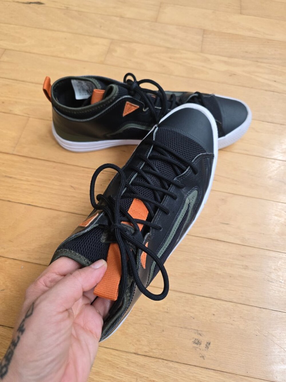 Converse | Chuck Taylor All Star Ultra OX black sporty sneakers | MENS 11.5 - Picture 4 of 10